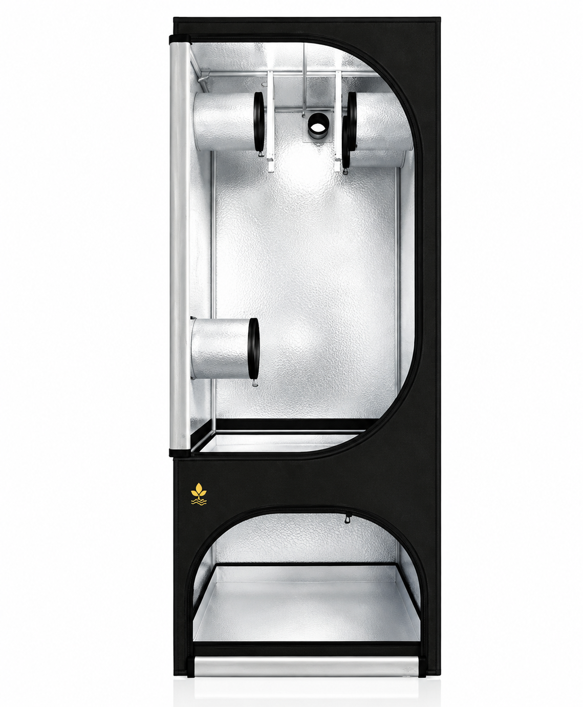 Secret Jardin TWIN T90 – Growbox 90 × 90 × 220 cm mit 2 Bereichen