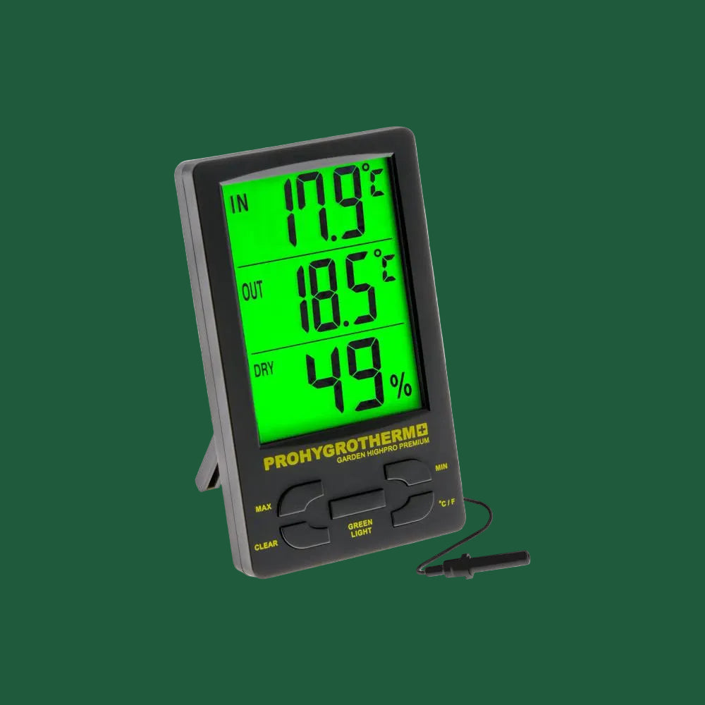 Garden HighPro ProHygro PRO – Thermometer Hygrometer mit Sonde