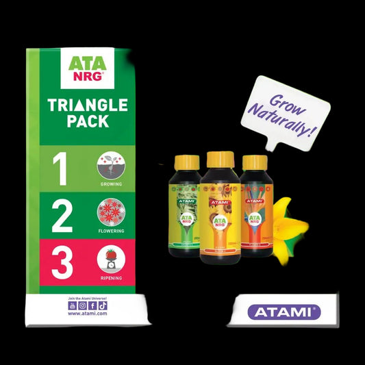 Atami Try Pack – Kompaktes Düngerset für Wachstum & Blüte