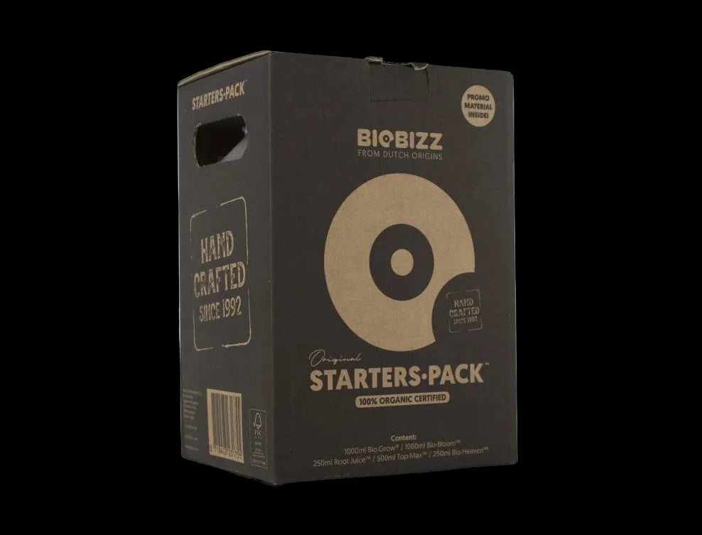BioBizz Starter Pack – Komplettes organisches Düngerset für Wachstum & Blüte