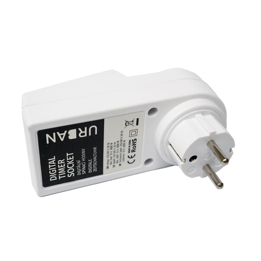 Urban Digitale Zeitschaltuhr – Programmierbare Timer Steckdose 3680W