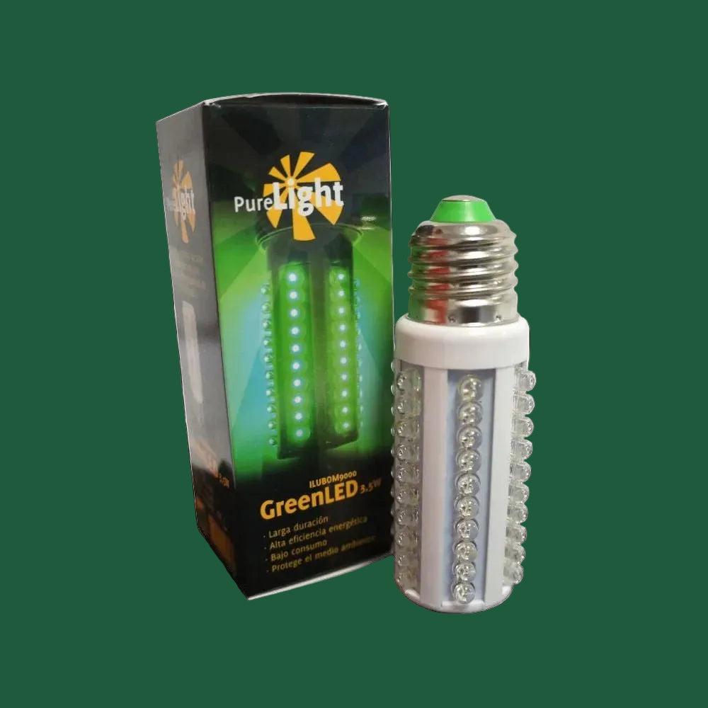 Pure Factory Green LED Bulb 3.5W E27 – Nachtlicht für Growboxen