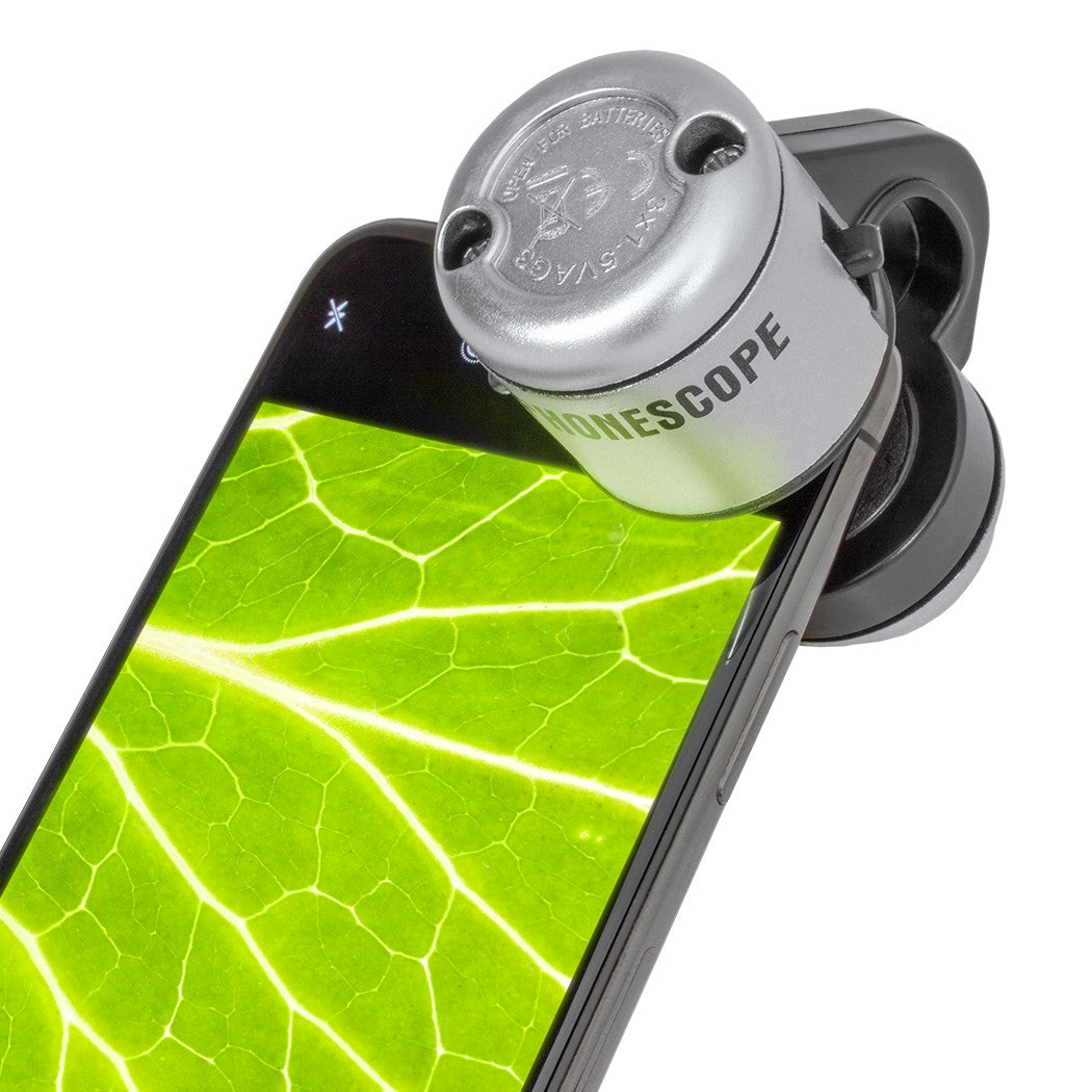 Active Eye Phonescope Mikroskop 30x für Smartphone & Tablet