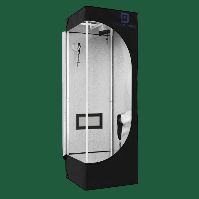 DiamondBox SL40 40x40x120cm – Mini Growbox für kleine Setups
