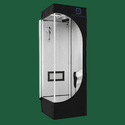 DiamondBox SL40 40x40x120cm – Mini Growbox für kleine Setups