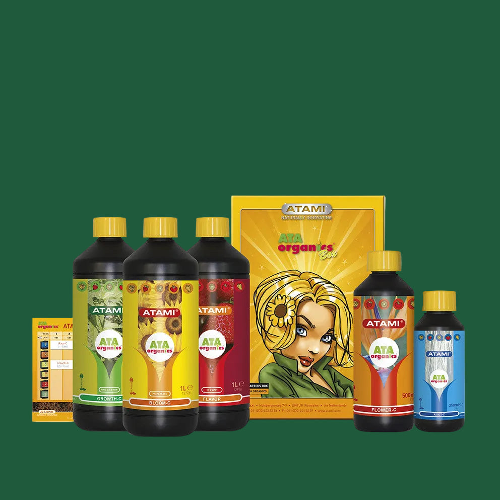 Atami ATA NRG Organics Box – Komplettes Bio-Düngerset für Wachstum & Blüte