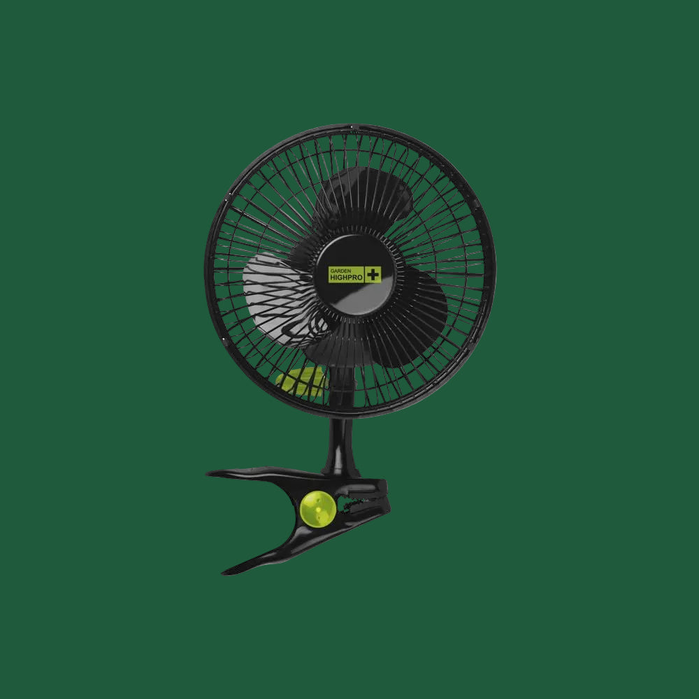 Garden HighPro Clip Fan 20 cm 12W – Leiser Clip Ventilator für Growboxen