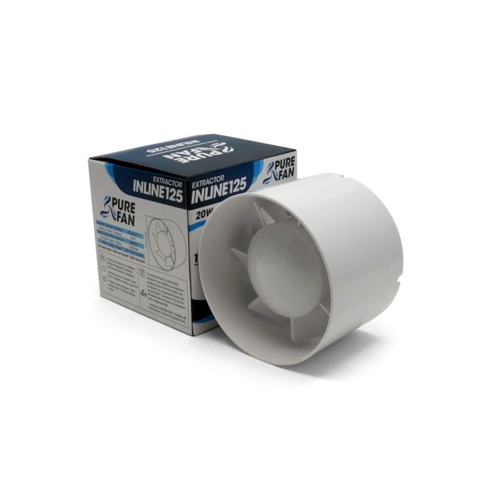 Pure Factory VKO 125 Rohrventilator 125 mm – 190 m³/h