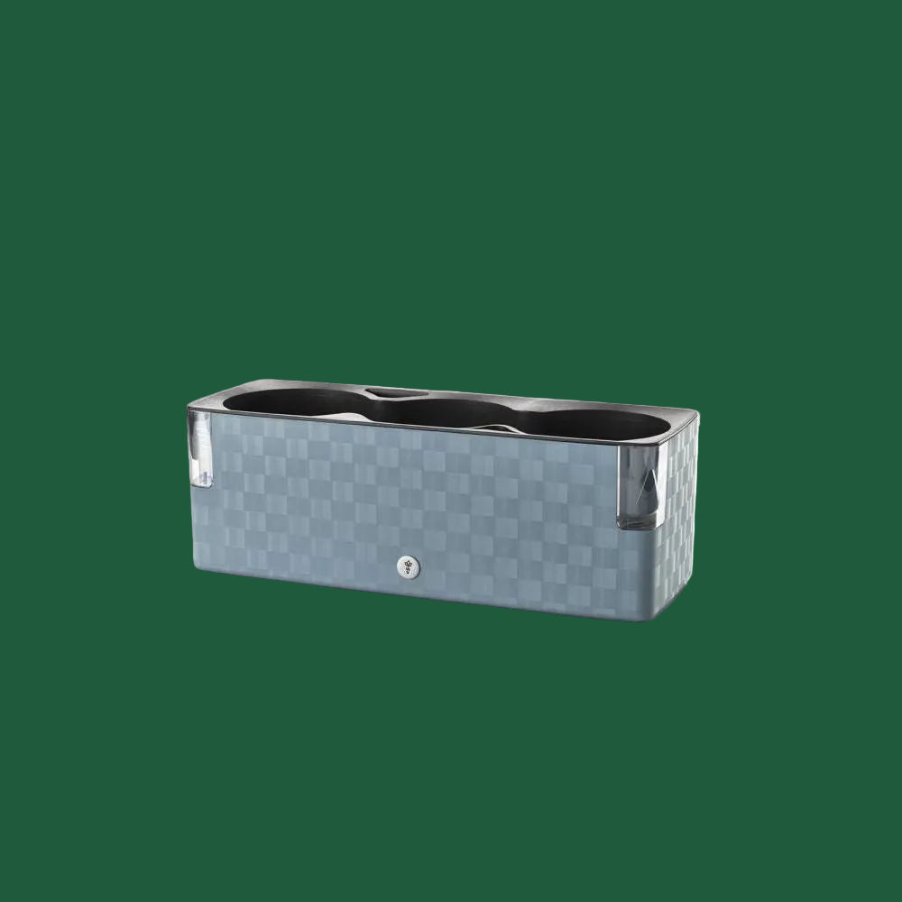 Plastkon Cobble Trio Smart Planter Steel Blue – 3-fach Kräutertopf