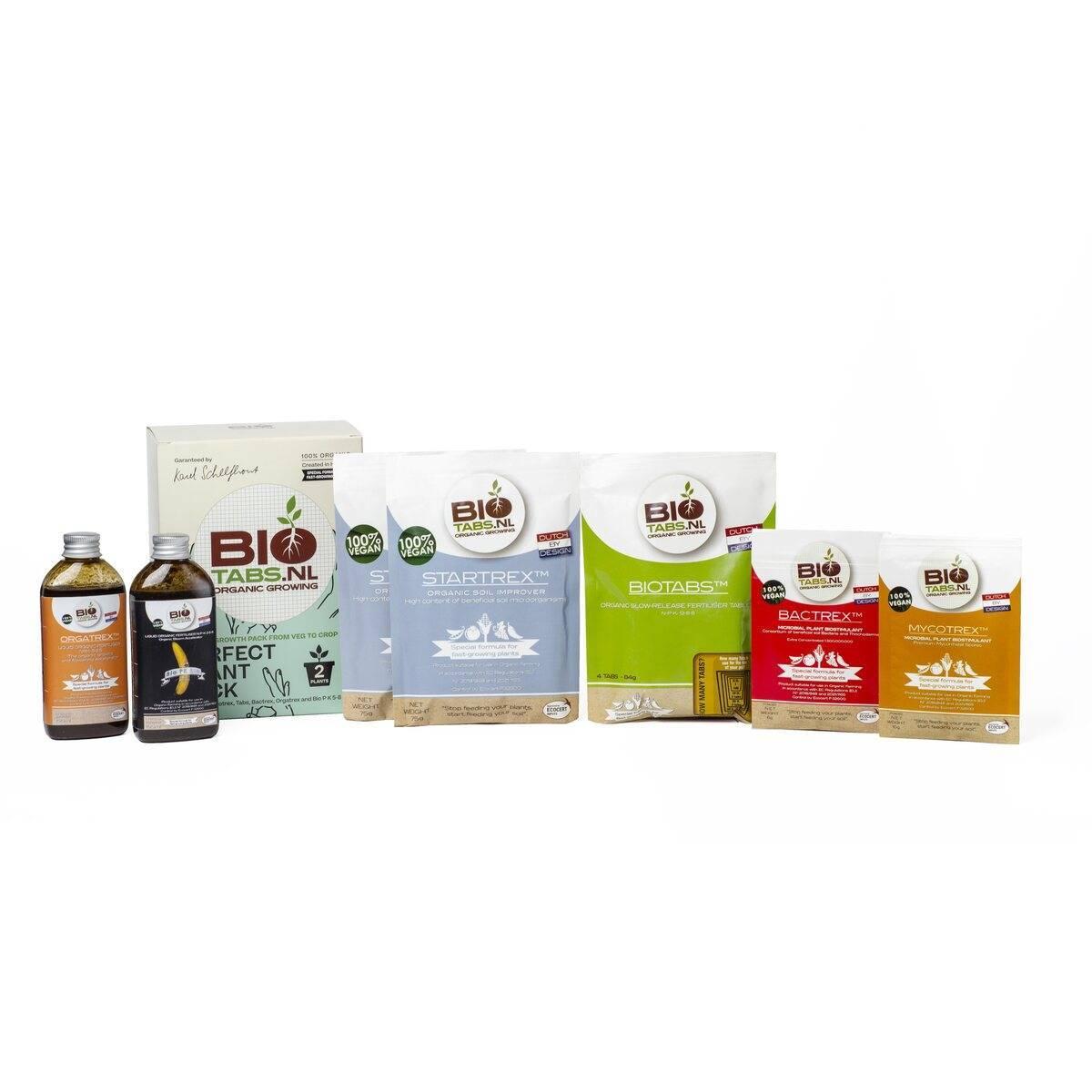 BioTabs Starter Pack – Komplettes organisches Grow-System