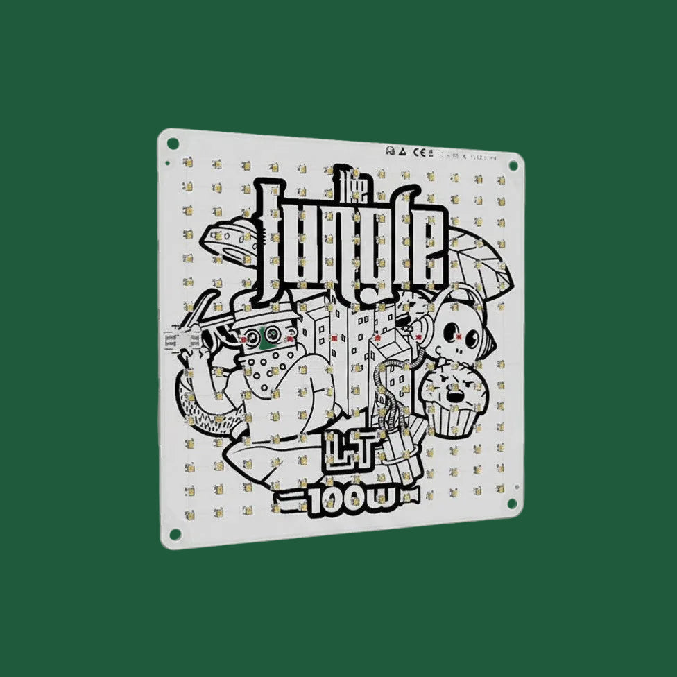 The Jungle LED 100W – Kompakte Vollspektrum Grow LED für maximale Effizienz