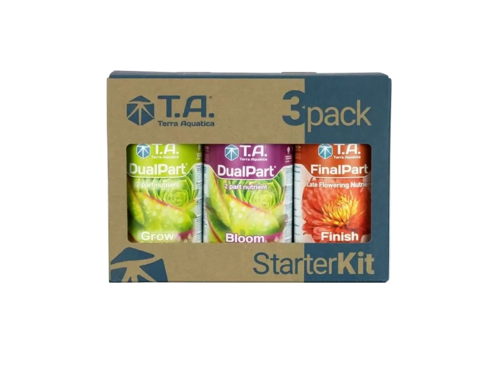 Terra Aquatica FinalPart Combo Starter Kit 500 ml – Komplettes 3-Phasen Düngesystem