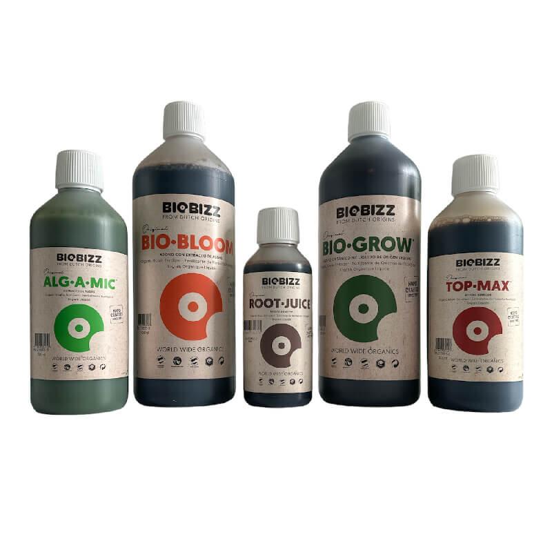 BioBizz All·Pack Indoor 250 ml – Komplettes organisches Düngesystem für Indoor-Grow